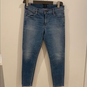 Citizens Of Humanity Dark Blue Avedon ankle Skinny Jeans